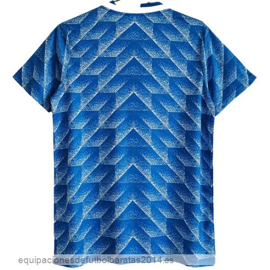 Nuevo 2ª Camiseta Holanda Retro 1988 Azul Baratas